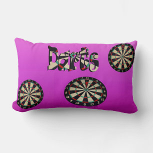 Lila Dartplatinen-Logo, Lendenkissen