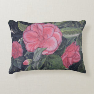 Lila Dawn Camellia Pillow Dekokissen