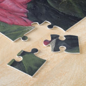 Lila Dawn Camellia Puzzle 11 Zoll x 14 Zoll (Seite)