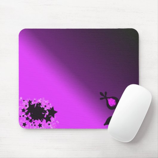 Lila Daze3 Mousepad (Mit Mouse)