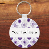 Lila Daze Schlüsselanhänger (Vorderseite)