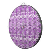 Lila Decorative Dartboard Dartscheibe (Vorderseite rechts)