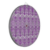 Lila Decorative Dartboard Dartscheibe (Vorderseite Links)