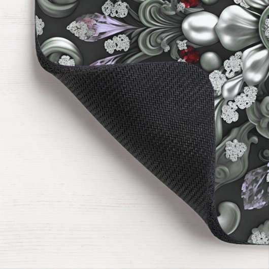 Lila Dekorationsmousepad Mousepad (Ecke)