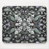 Lila Dekorationsmousepad Mousepad (Vorne)