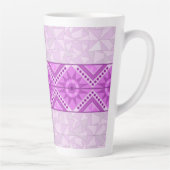 LILA DEKORATIVE ART TASSE (Rechts)