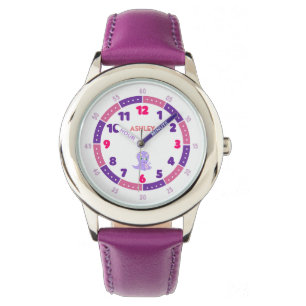 Lila Délernbeobachtung Armbanduhr