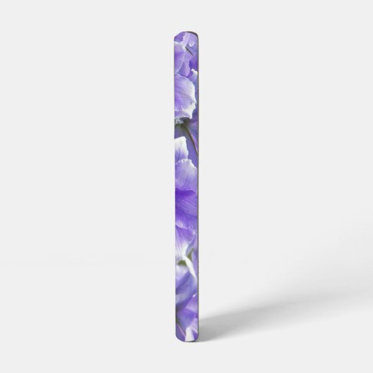 Lila Delphinium-Blume Samsung Galaxy Hülle (Linke Seite)