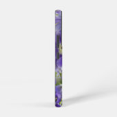 Lila Delphinium-Blume Samsung Galaxy Hülle (Rechte Seite)