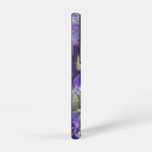 Lila Delphinium-Blume Samsung Galaxy Hülle (Rechte Seite)