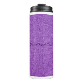 Lila Denim Dreams - Blauer Himmelsausdruck Thermosbecher