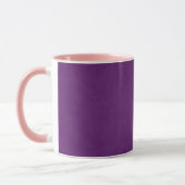 Lila Denim Texture, Tasse (Links)