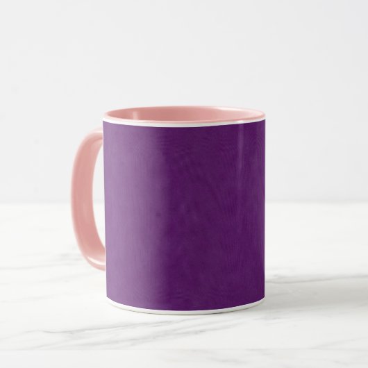 Lila Denim Texture, Tasse (Vorderseite Links)