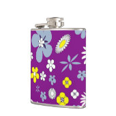 Lila Design Flachmann (Links)