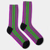 Lila Design für das Design der Streifen Socken (Rechts)