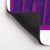 lila Design "Idiot" Mousepad (Ecke)