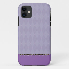 Lila Diamant Design Phone Case
