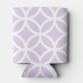 Lila Diamant-Muster Personalisiert kälter Dosenkühler (Rückseite)