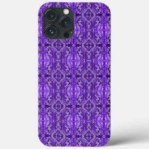 Lila Diamant-y-Abstraktes Muster Case-Mate iPhone Hülle