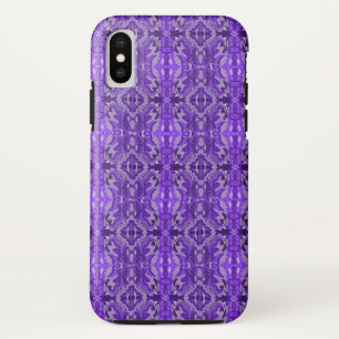Lila Diamant-y-Abstraktes Muster Case-Mate iPhone Hülle