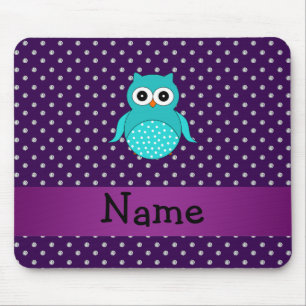 Lila Diamanten der personalisierten Mousepad