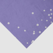 Lila Diamanten Seidenpapier (Detail)