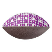 Lila Diamantendesign Football (Gedreht 270)
