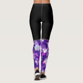 Lila DiamantLeggings Leggings (Rückseite)
