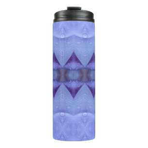 Lila Diamond Ikat Thermosbecher