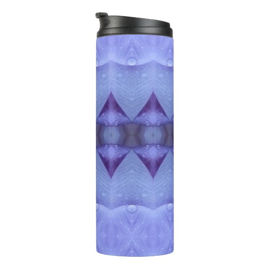 Lila Diamond Ikat Thermosbecher (Nach rechts gedreht)