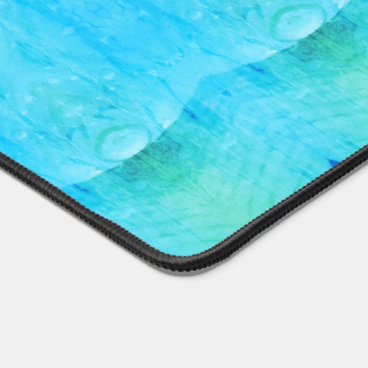 Lila Diamond Ikat x GL Schreibtischunterlage (Ecke)