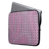 Lila Diamond Laptopschutzhülle (Vorderseite Links)
