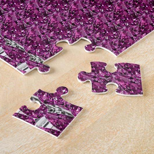 Lila Diamond Puzzle (Seite)