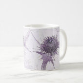 Lila Dickel ... Tasse (VorderseiteRechts)