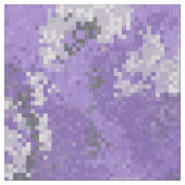 Lila Digi Camouflage Stoff (Nahaufnahme)