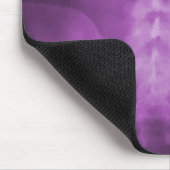 Lila Digital-Röntgenstrahl-Kunst Mousepad (Ecke)