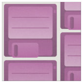 Lila Diskettenmuster Stoff (Nahaufnahme)