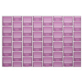 Lila Diskettenmuster Stoff (Fat Quarter (45,7 x 55,9 cm))