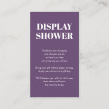 Lila | Display Showcard