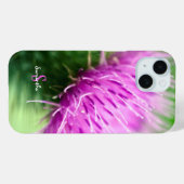 Lila Distel-Handyhülle Case-Mate iPhone Hülle (Rückseite (Horizontal))
