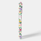 Lila Ditsy Blumen Monogramm Case-Mate iPhone Hülle (Rückseite / Rechts)