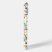 Lila Ditsy Blumen Monogramm Case-Mate iPhone Hülle (Rückseite / Rechts)