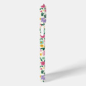 Lila Ditsy Blumen Monogramm Case-Mate iPhone Hülle (Rückseite / Rechts)