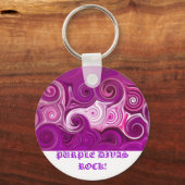 LILA DIVAS ROCK! SCHLÜSSELANHÄNGER (Vorderseite)