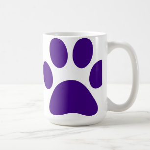 Lila Dog PW drucken individuell anpassbare Kaffeep Kaffeetasse