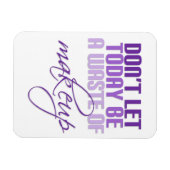 Lila Don lasse heute nicht als Makeup Magnet (Horizontal)