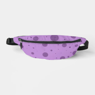 Lila Dot Chaos Bauchtasche
