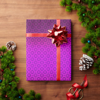 LILA DOTS GESCHENKPAPIER