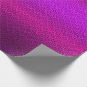 LILA DOTS GESCHENKPAPIER (Ecke)