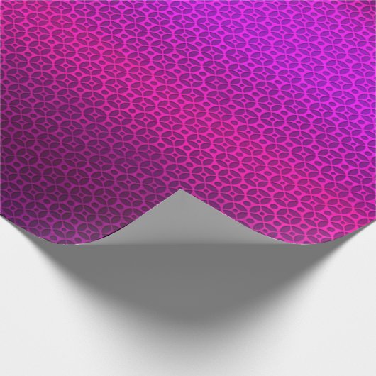 LILA DOTS GESCHENKPAPIER (Ecke)